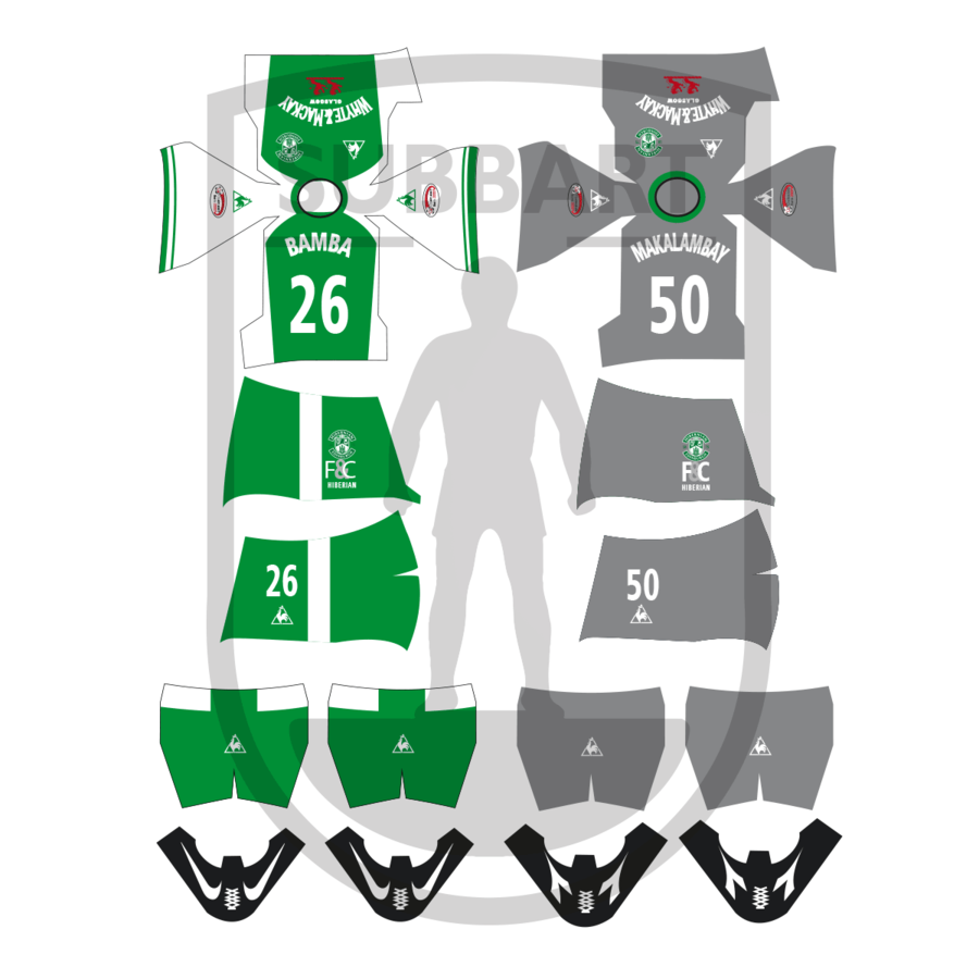 DECALS HIBERNIAN 2008-09