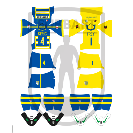 DECALS PARMA 2003-04