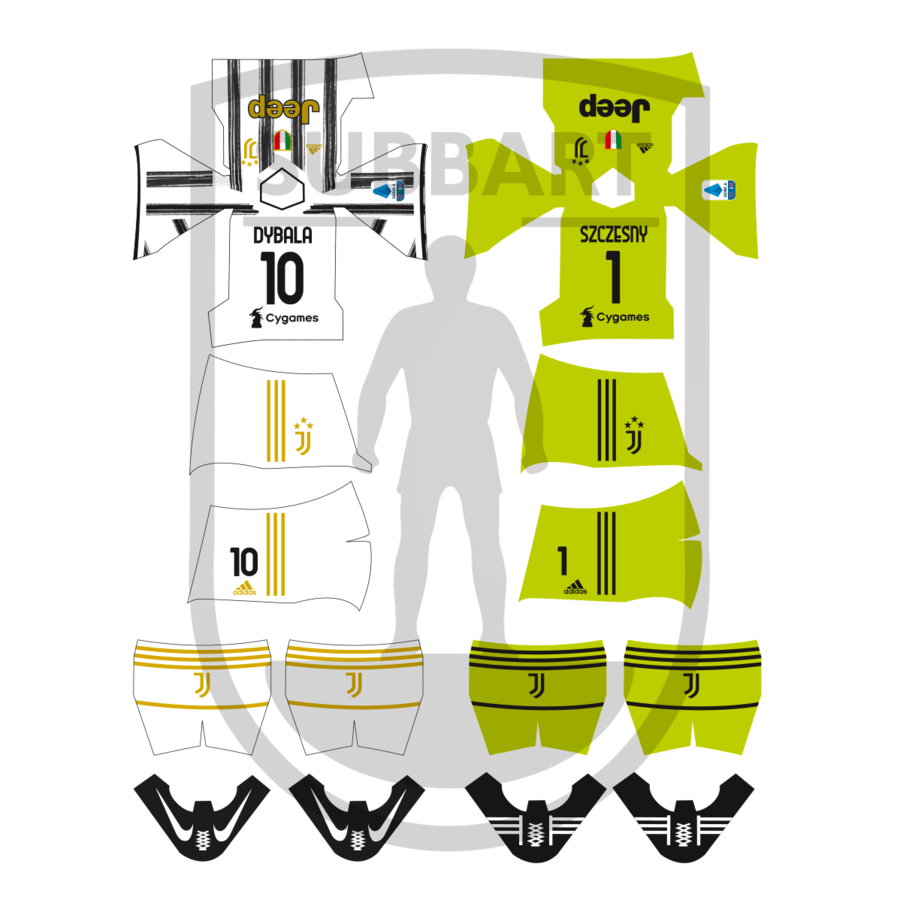 DECALS JUVENTUS 2020-21