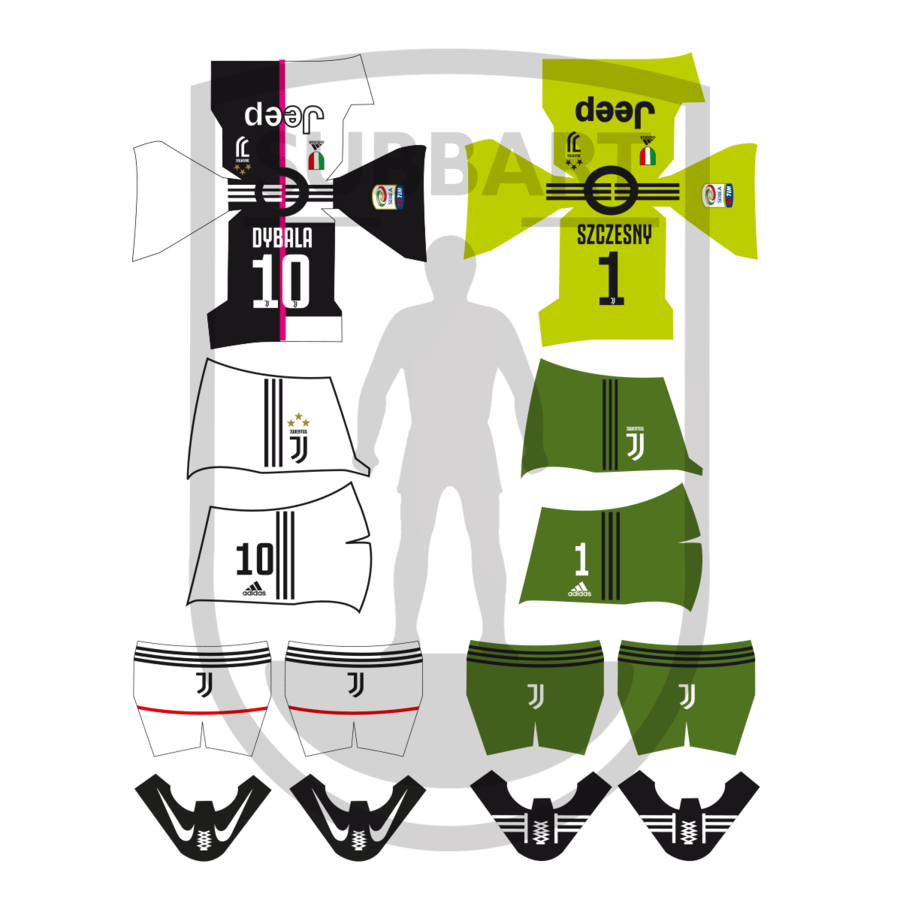 DECALS JUVENTUS 2019-20