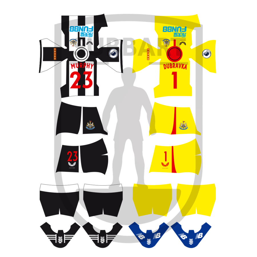 DECALS NEW CASTLE 2021-22
