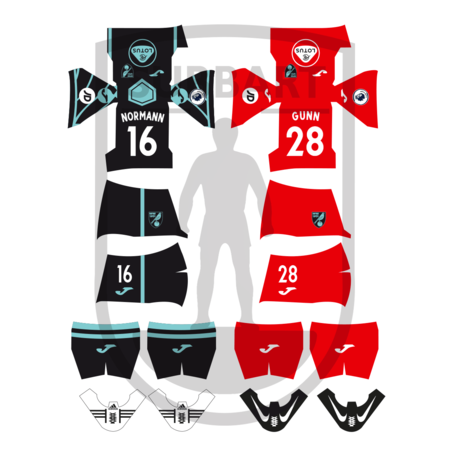 DECALS NORWICH 2021-22 2 MAGLIA