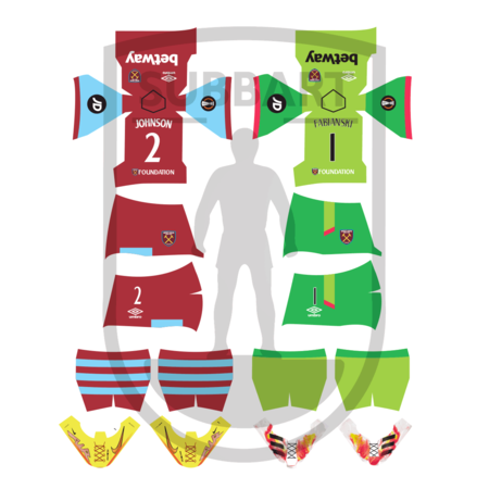 DECALS WEST HAM 2023-24