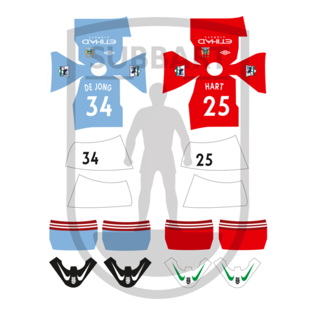 DECALS MANCHESTER CITY 2011-12