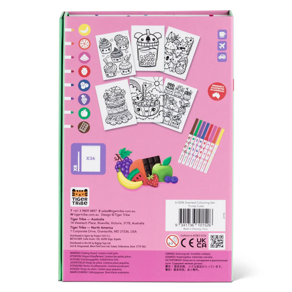 Set per colorare - Frutti profumati