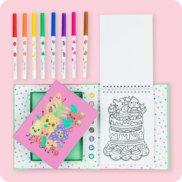 Set per colorare - Frutti profumati