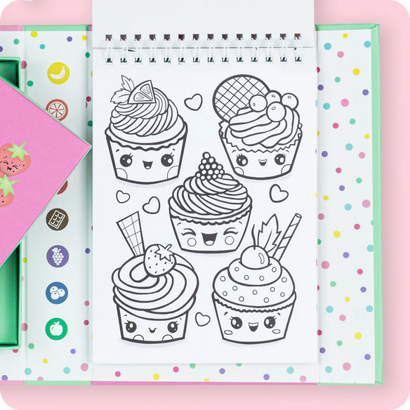 Set per colorare - Frutti profumati