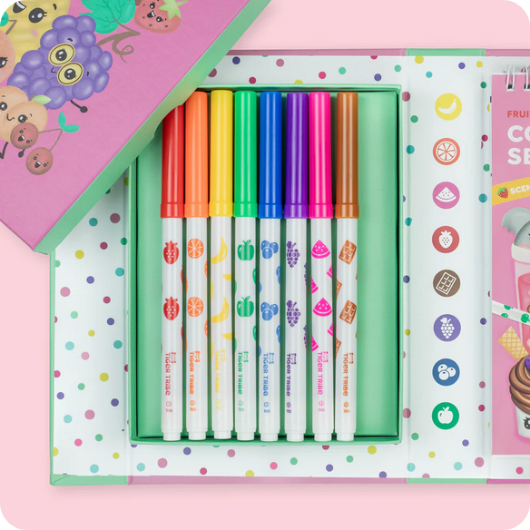 Set per colorare - Frutti profumati