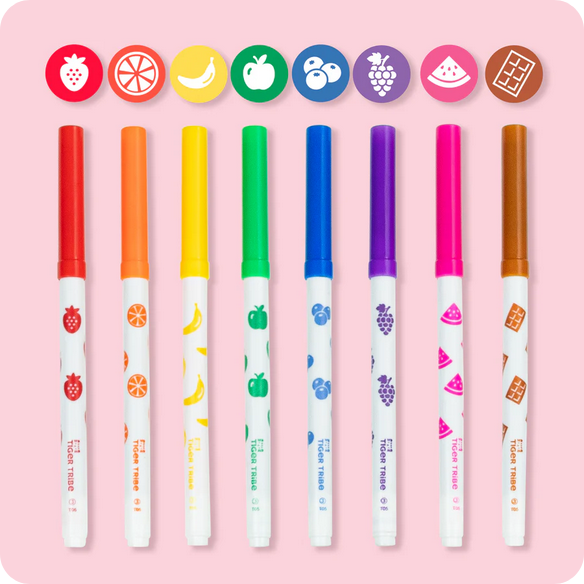Set per colorare - Frutti profumati