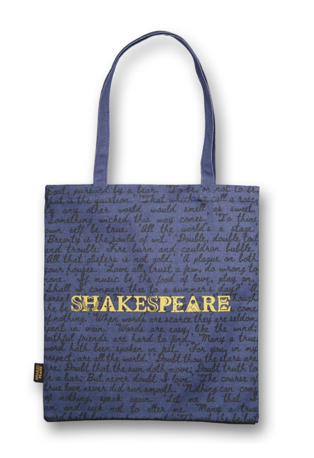 SHOPPER: Shakespeare (The World's A Stage) / TOTE BAG