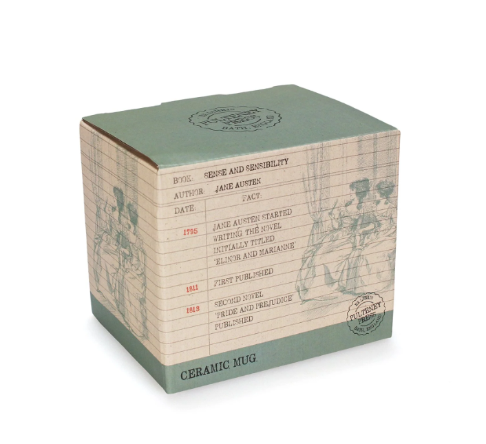 Sense & Sensibility - Tazza in ceramica da 310 ml
