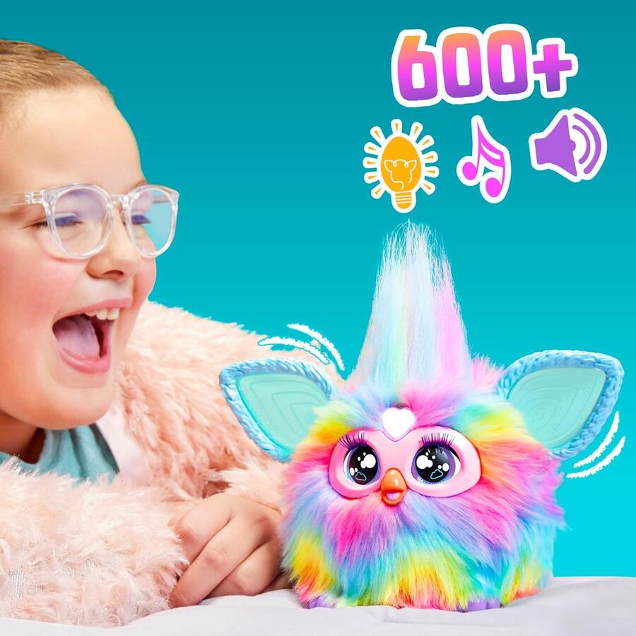 Furby Hasbro interattivo luci e musica multicolore F8900IT4 6+ 