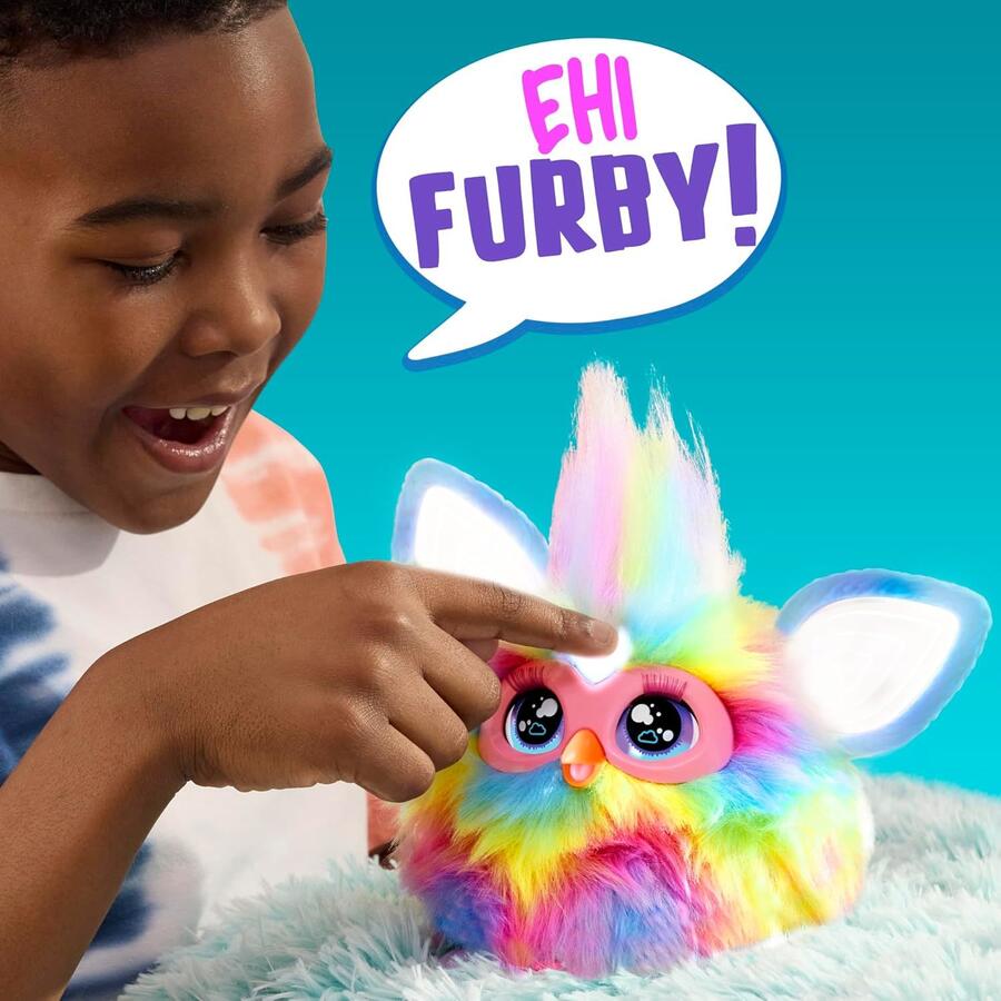 Furby Hasbro interattivo luci e musica multicolore F8900IT4 6+ 