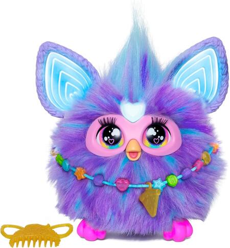 Furby Hasbro Viola peluche elettronico con luci e suoni Collezionabile F6742IT4 6+
