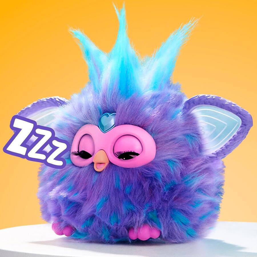 Furby Hasbro Viola peluche elettronico con luci e suoni Collezionabile F6742IT4 6+