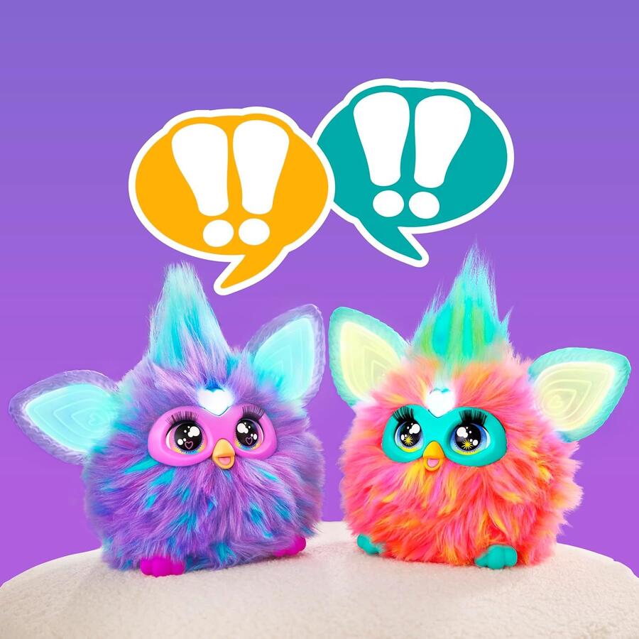Furby Hasbro Viola peluche elettronico con luci e suoni Collezionabile F6742IT4 6+