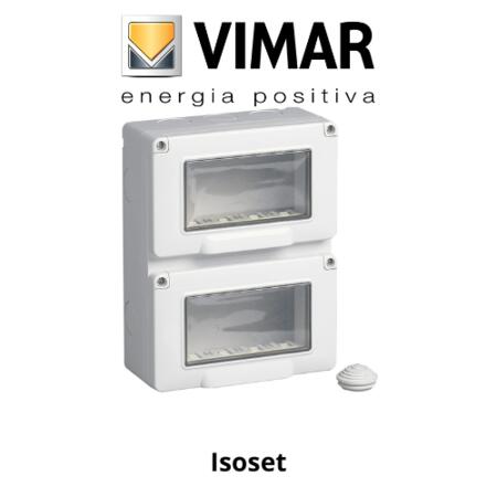 VIMAR - 14912 ISOSET Contenitore IP55 8 moduli 4X2