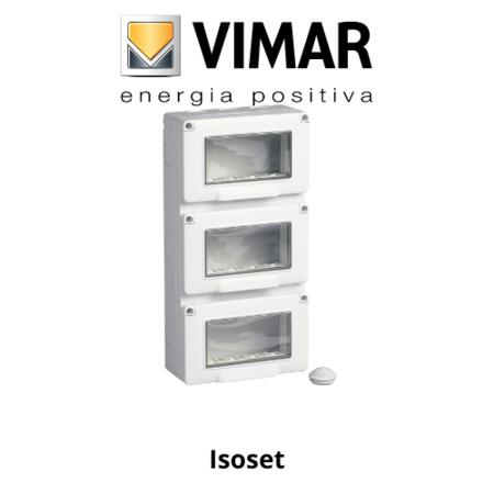 VIMAR - 14913 ISOSET Contenitore IP55 12 moduli 4X3
