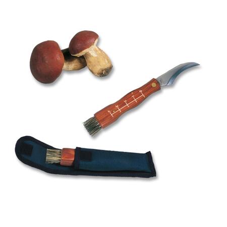 Coltello a serramanico per raccolta funghi lama cm.5,5 inox 