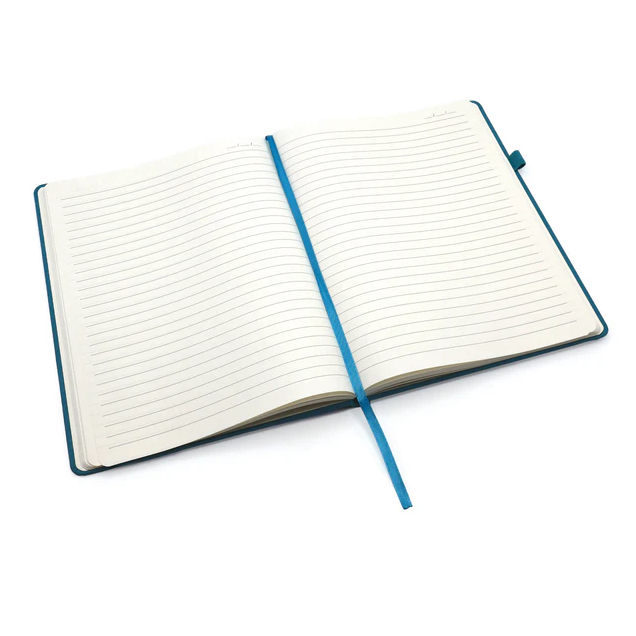 Notebook RK Journal, 17,6x25 cm – Finto camoscio verde acqua