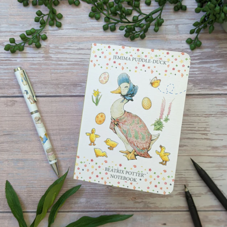 Notebook A6 (10,5x14,8 cm) con divisori, Beatrix Potter – Jemima Puddle-Duck