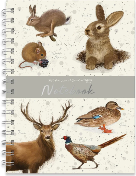 Notebook A5 (14,8x21 cm) con divisori, Patricia MacCarthy – Countryside Design