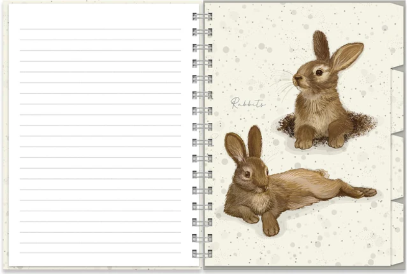 Notebook A5 (14,8x21 cm) con divisori, Patricia MacCarthy – Countryside Design
