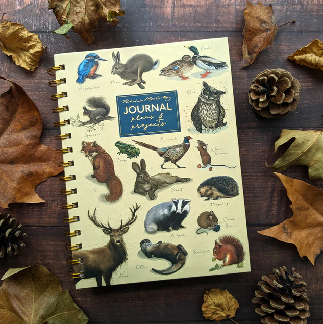 Notebook A5 (14,8x21 cm) con divisori, Patricia MacCarthy – Wildlife Design