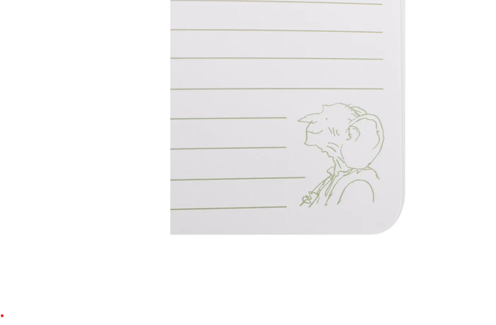 Notebook A5 (14,8x21 cm), copertina morbida e interno a righe - Roald Dahl (The BFG)
