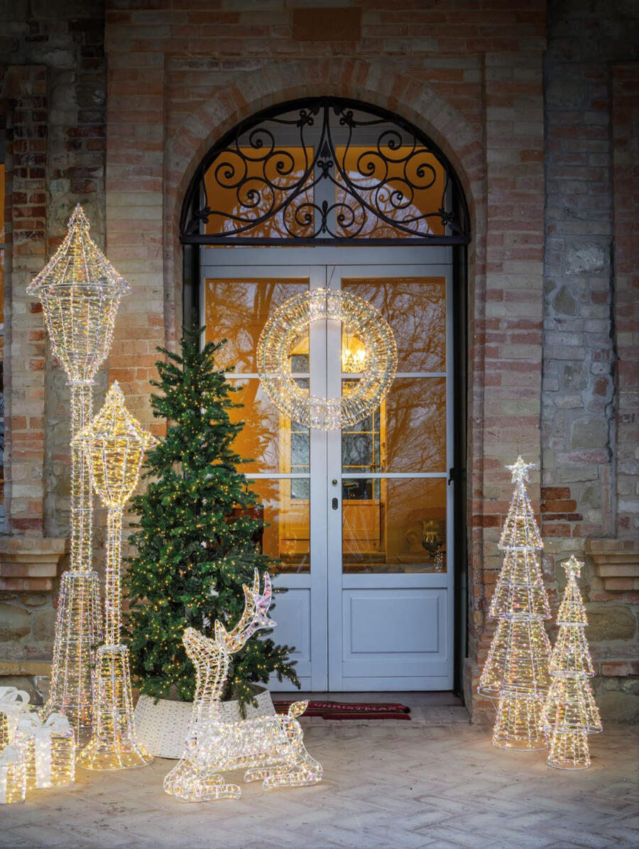 L'Oca Nera - Natale 2025 "Notte di Luce" Lampione grande con 1900 led