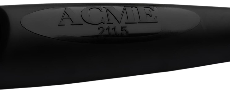 Fischietto per addestramento cani professionale ACME mod.211.5 ALPHA, mm.80 nero      