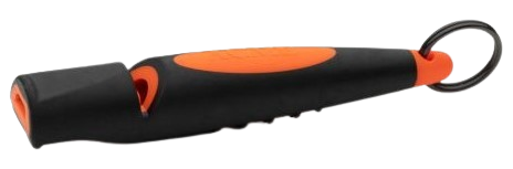 Fischietto per addestramento cani professionale ACME mod.211.5 ALPHA, mm.80 arancio fluo   