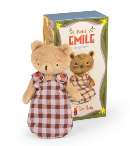 Pupazzetto orsetto baby Emile - Les Minouchkas