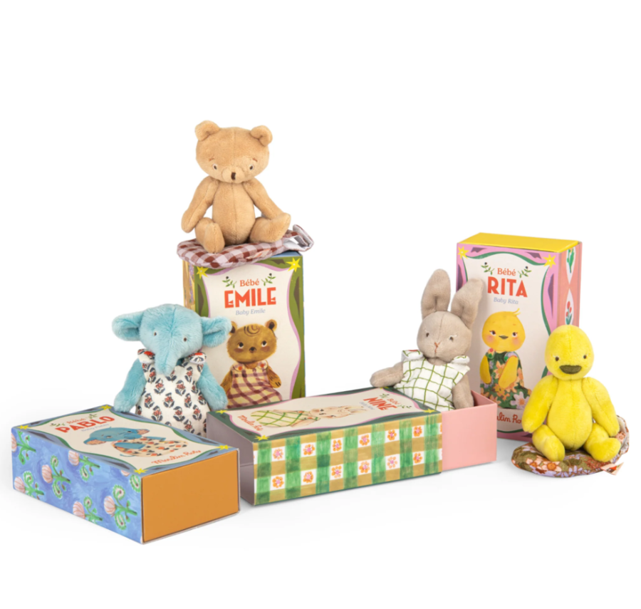 Pupazzetto orsetto baby Rita - Les Minouchkas