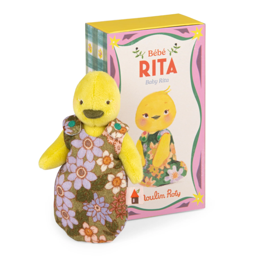 Pupazzetto orsetto baby Rita - Les Minouchkas