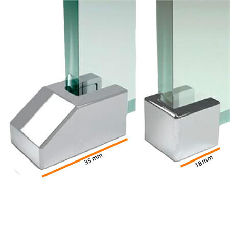 R800/25A - Fermavetro 6 mm
