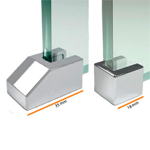 R800/25A - Fermavetro 6 mm