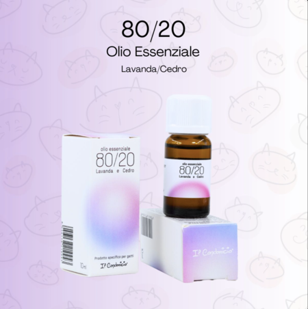 80/20 Olio Rilassante Lavanda e Legno di Cedro