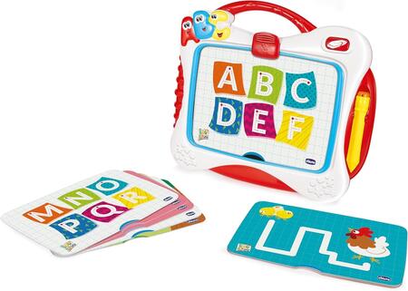 Lavagna Chicco leggi e scrivi schermo LCD 57262 giochi educativi 2-6 anni