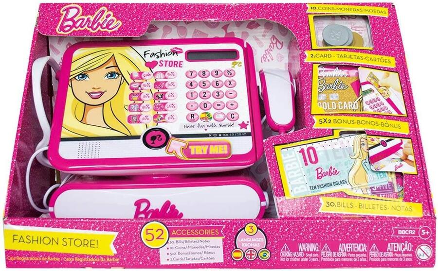registratore di cassa Barbie BBCR2