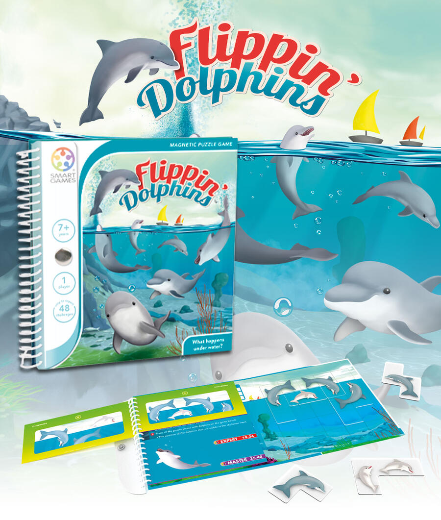 Flippin’ Dolphins Gioco magnetico