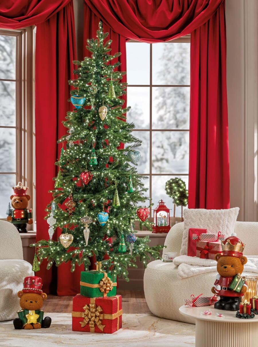 L'Oca Nera - Natale 2025 "Sotto L'albero" Base per Albero con pacchi regalo