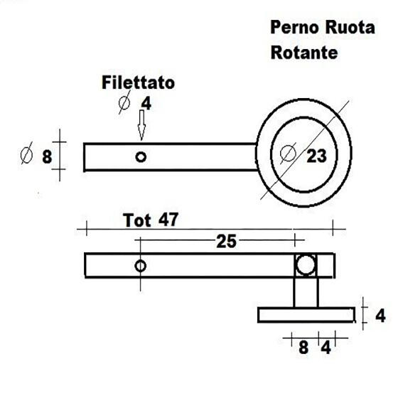 23 AB Carrello - Kit 1 pz