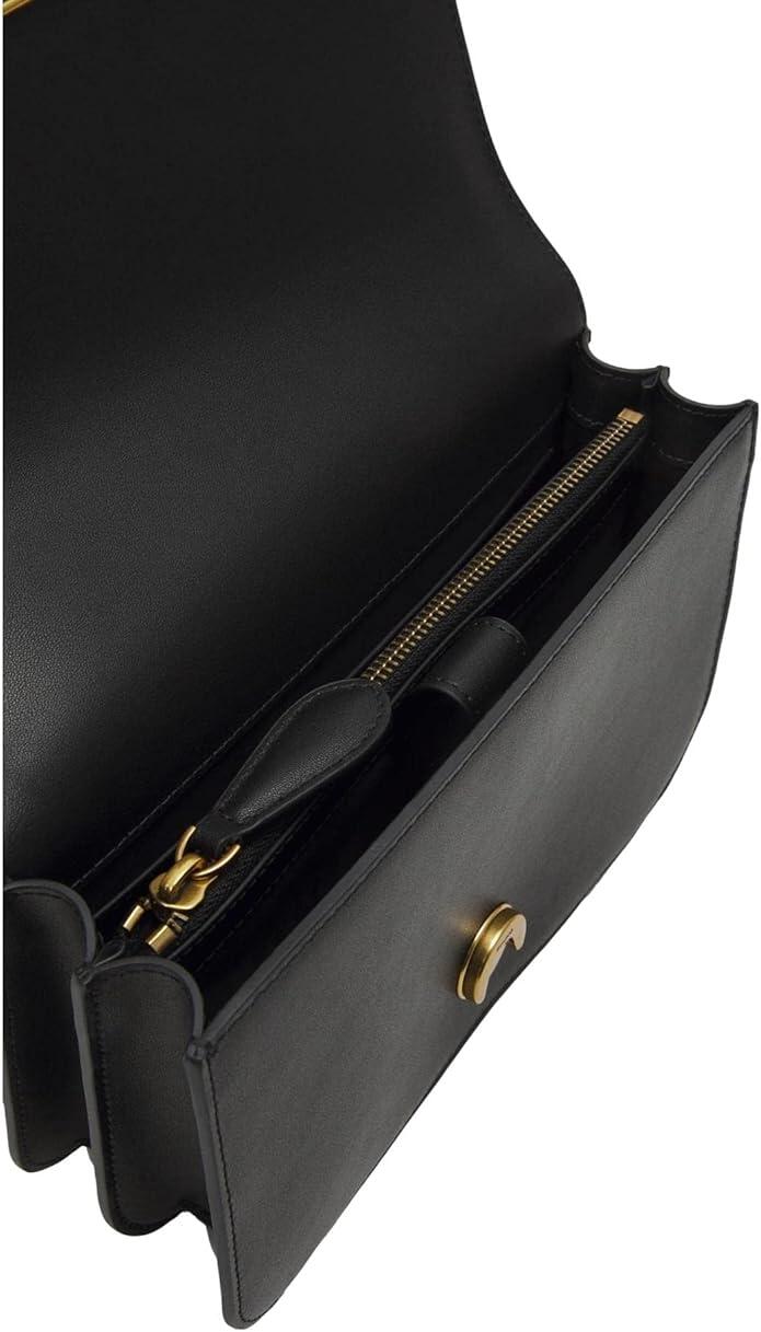 Borsa Pinko Love Bell Classic FL , colore nero , inserti Gold