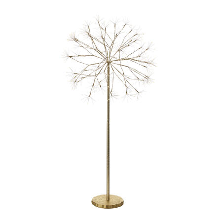 L'Oca Nera - Natale 2025 "Abbraccio di luce" Soffione oro piccolo con 600 micro led