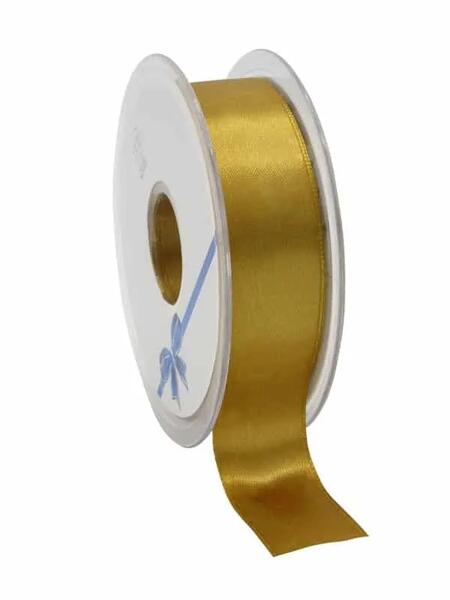 NASTRO DI RASO DOUBLE FACE - 38mm – GOLD