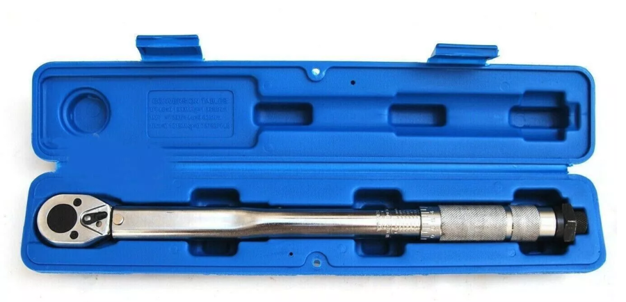 CHIAVE DINAMOMETRICA CRICCHETTO PER SERRAGGIO 1/2'' 28-210 Nm REVERSIBILE 470mm