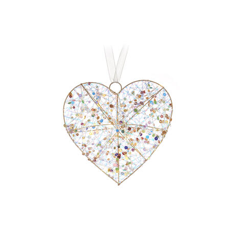 L'Oca Nera - Natale 2025 "Scintille Magiche" Cuore con 10 led