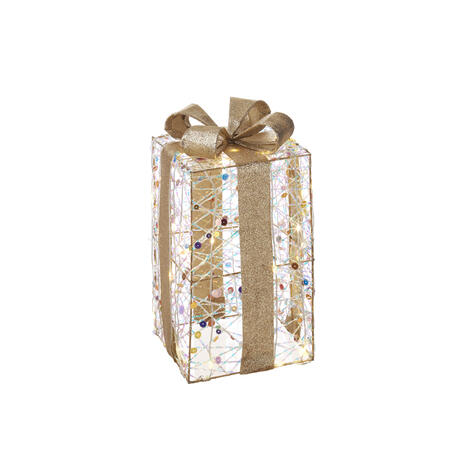 L'Oca Nera - Natale 2025 "Scintille Magiche" pacco piccolo con 40 led