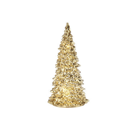L'Oca Nera - Natale 2025 "Sentiero di Cristallo" Albero oro con led
